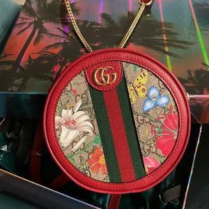 Gucci Ophidia GG round backpack